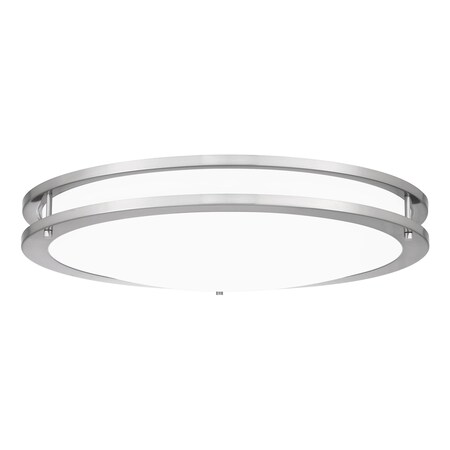 Quoizel Euclid Integrated LED Brushed Nickel Semi-Flush Mount EUC1624BN